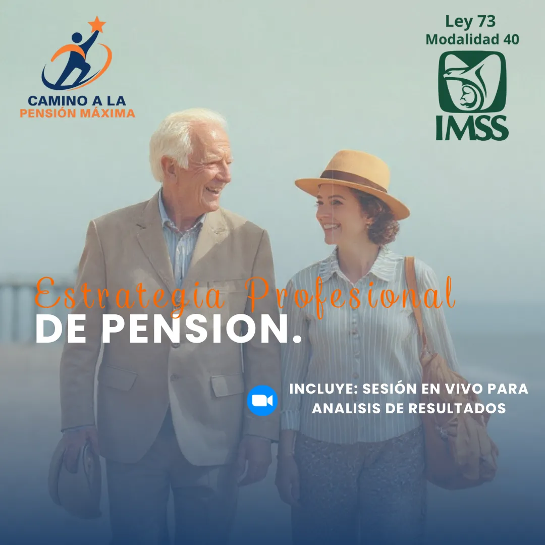 Estrategia profesional de pensión.